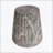 Outdoor Cleme Carved Side Table, Lightweight Concrete, Multi-Functional, Durable and Stylish for Indoor and Outdoor Use-52095360