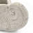 11.5X6.7X7.7" Sand And Cement Nautilus Shell Planter With Textured Beige Finish-1467337239