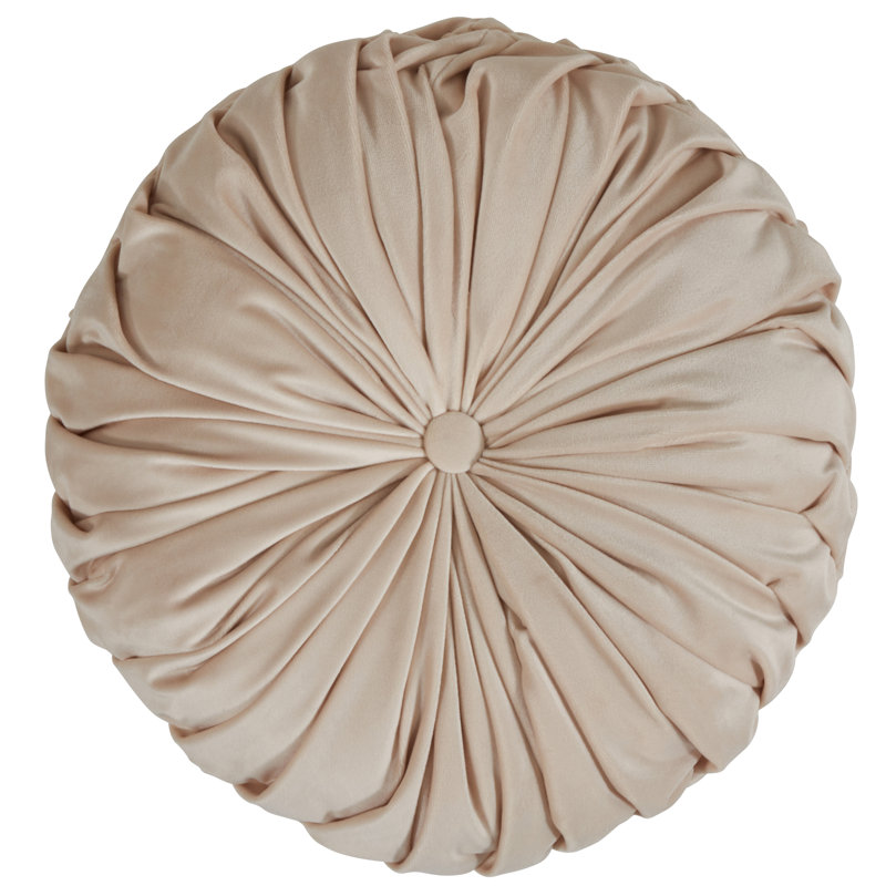 Madison Pintucked Throw Pillow Cover & Insert, Natural