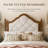 Upholstered Bed Frame with Panel Footboard-710928635