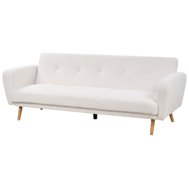 FLORLI 3 Seater Sleeper, Off White