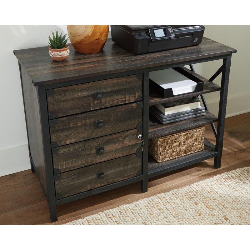 Zabriel Metal Base Computer Desk
