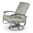 Askar Swivel Powder Coated Aluminum Outdoor Lounge Chair-19643661-19643682-19643689