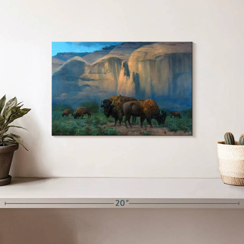 The Classic West, 8" H x 12" W