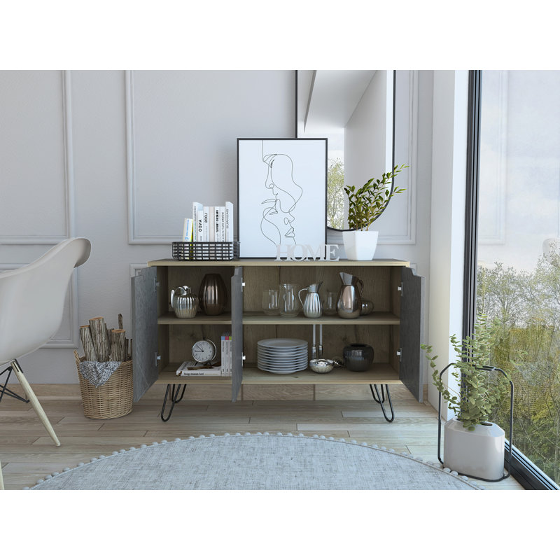 Duflos 3 Door Large Sideboard