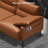 Imelda 83'' Faux Leather Upholstered Square Arm Sofa-1388015382