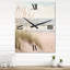 Horloge murale de plage Ocean Past II-99640421