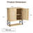 Rattan Bathroom Wall Cabinet-1066740633