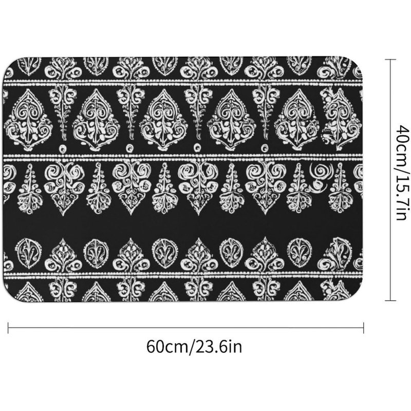 Tapis de cuisine antidérapant rembourré antidérapant 17 po x 47 po, Single- 47.24" L x 17.72" W