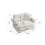 Fauteuil à siège simple
