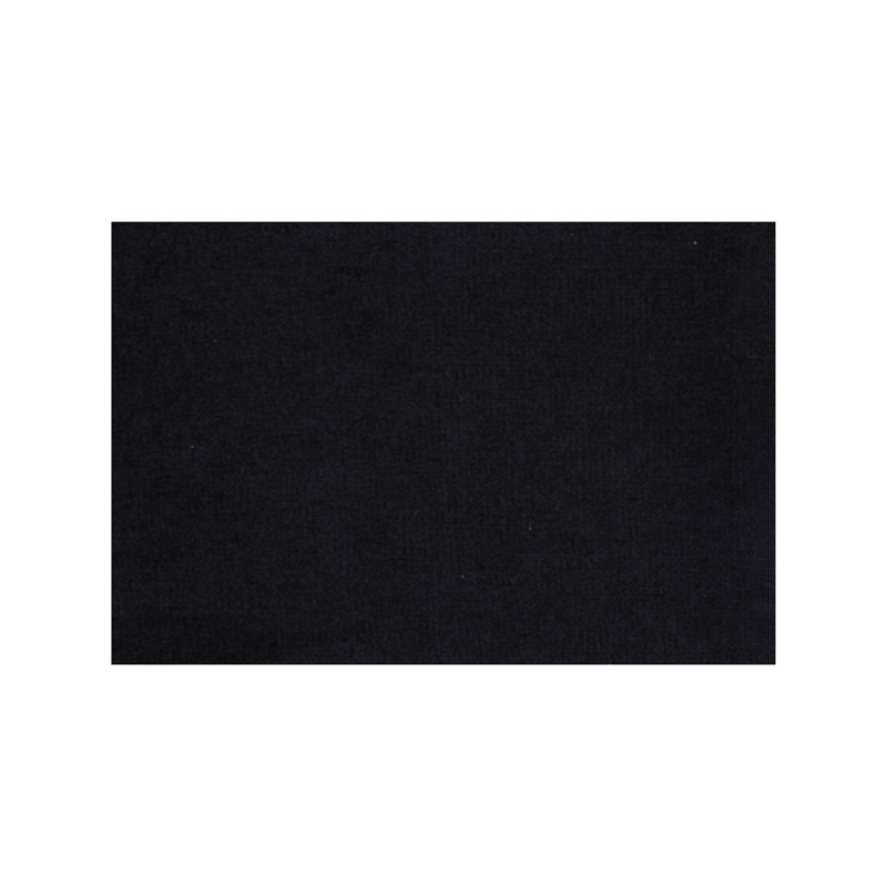 Banquette de salle à manger Gusella, Polyester noir, H 31,75 po x l 100,5 po x P 67,5 po