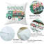 Ensemble de housse de coussin décoratif 4 pièces intérieur / extérieur Balcke