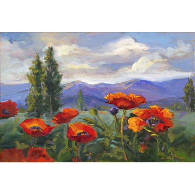 Sierra Awakenings I by Nanette Oleson - Wrapped Canvas Painting