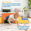 ECR4Kids SoftZone Lincoln Tunnel 360 degrés, ensemble de jeu pour tout-petit, 9 pièces-125781372