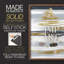 «Christmas Holiday Art CLV III», reproduction d'art encadrée - bois massif-1271095341-1271095342