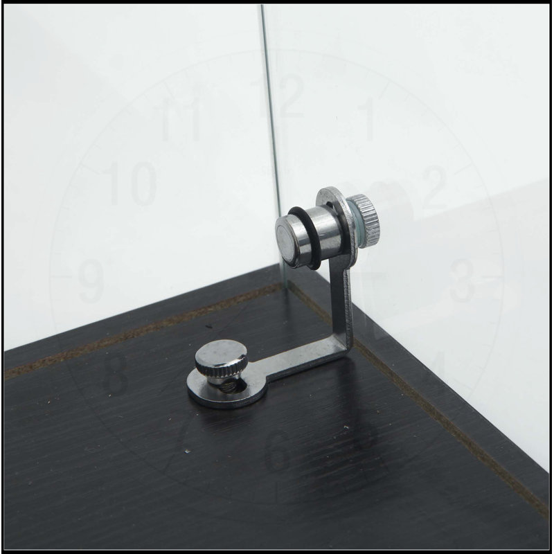 Vitrine en verre verrouillable polyvalente pour diverses pièces, améliorant le rangement et la présentation