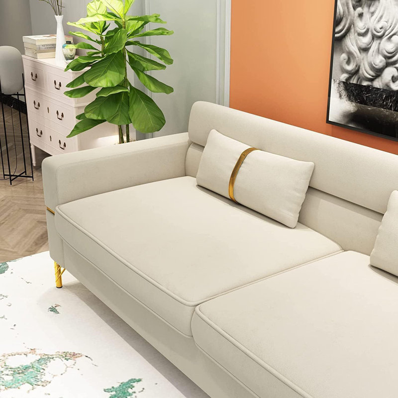 Canapé 86 po, Beige