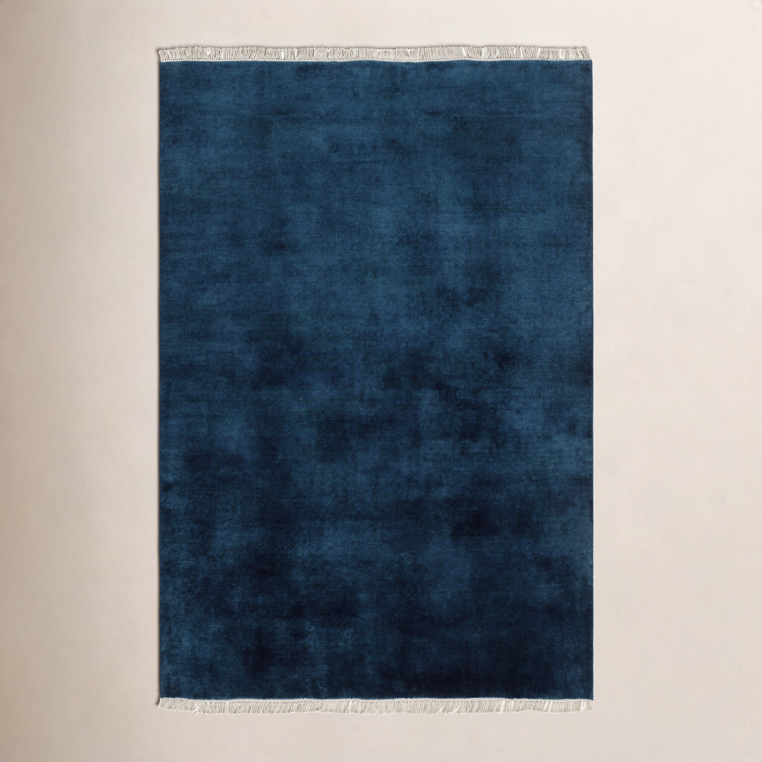 Clio Hand-Woven Blue Rug, Rectangle 10' x 14'