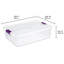 Contenant de rangement avec couvercle transparent Sterilite