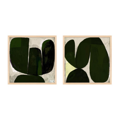 «Vanessa Succulent», ensemble de 2 - 2 pièces de cadres photo sur papier