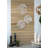 20.5" Leaf Pattern Wall Decor In Bright White Finish - Modern Iron And Paper Wall Art-219473309