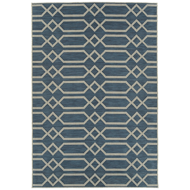 Contemporain, transitionnel, géométrique, texturé, coupe-boucle, Rectangle 7 pi 10 po x 10 pi