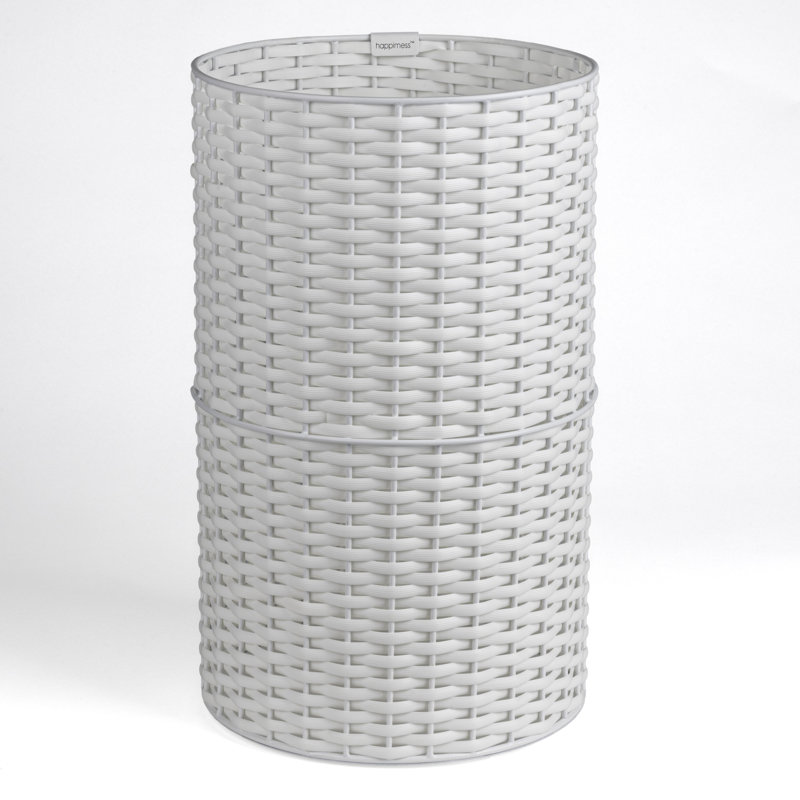 Cecil Open Waste Basket - 4.13 Gallons, White
