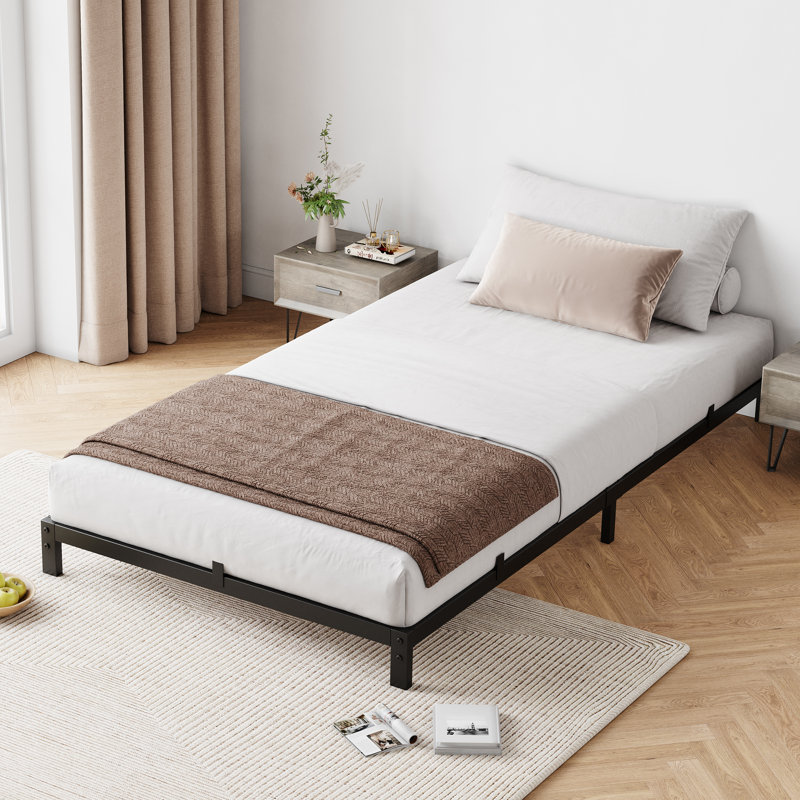 Bed Frame, 6'' H X 75.2'' W X 39'' L