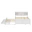 Lit plateforme avec tête de lit, USB, lit gigogne et tiroirs-87402986-87402987