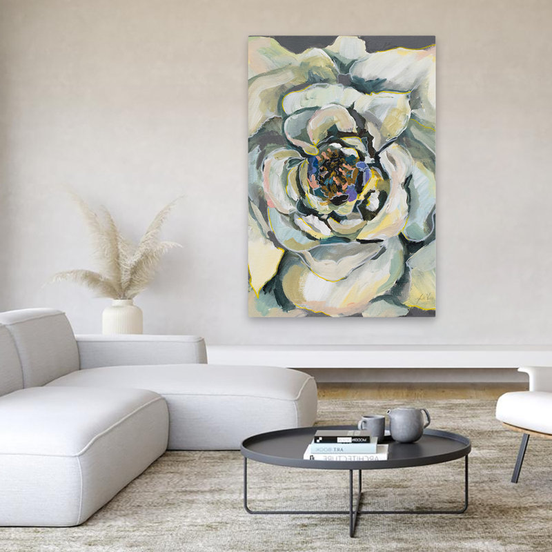 «Contemporary and Preppy Bloom I Crop», H 60 po x l 40 po