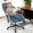 Modern Executive Massage Office Chair,Faux Leather Ergonomic Desk Chair With Padded Armrest and Swivel Wheels-622677742