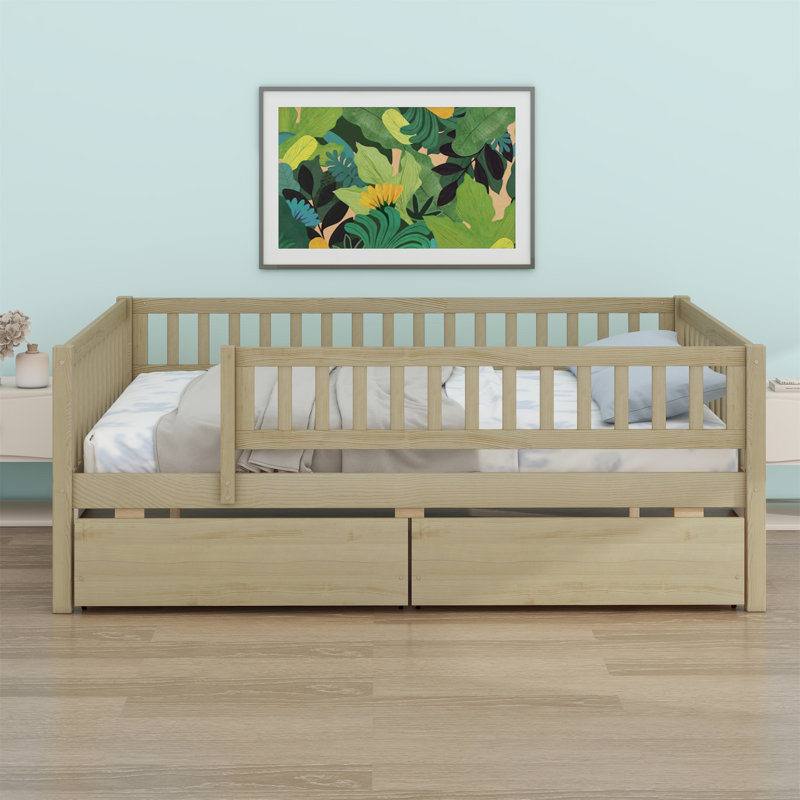 Daybed Bed With Two Drawers
