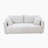 Vicente 85'' Modern Fabric Upholstered 3-Seater Sofa-272818203