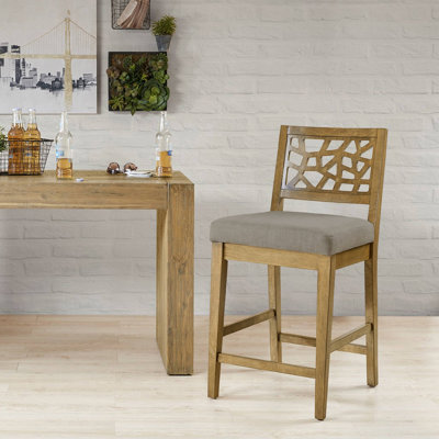 Liev Solid Wood Counter Stool