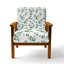 Chaise d'appoint Coastal - Fauteuil Eucalyptus Air Green-202914379