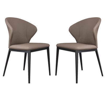 Upholstered Kitchen Chairs, Comfortable Seat, Mid-Century Modern, Easy Assembly, Living Room Lounge