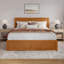 Lit plateforme en bois massif Jeinny avec pied de lit et tiroirs de rangement assortis-1460463359-1435233018