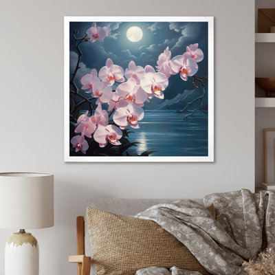 Orchidées au clair de lune