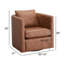 Fauteuil demi-tonneau Sutton