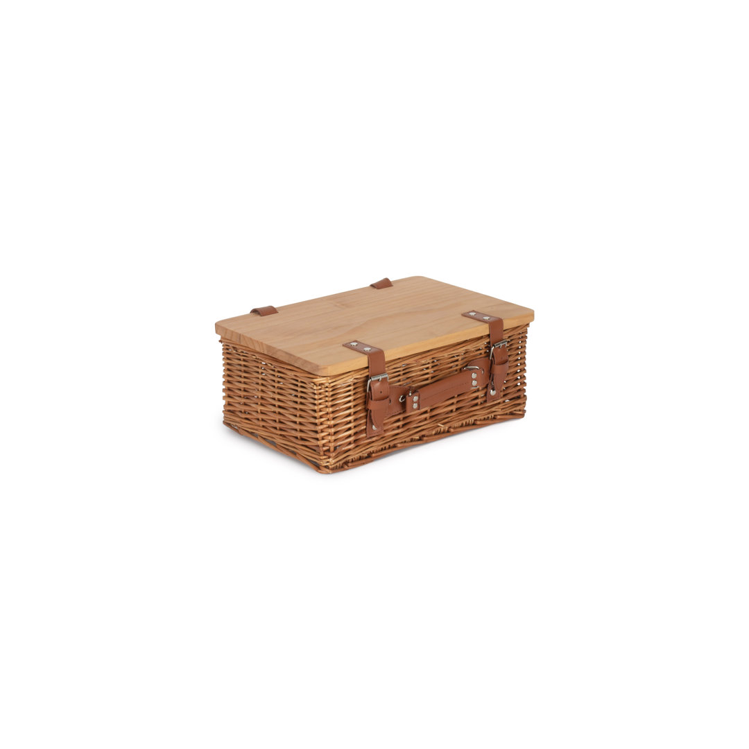 Wicker Gift or Storage Hamper Basket with Lid