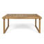 Ensemble repas d'extérieur en bois d'acacia