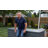 Jaxenor 260 Gallon Waterproof Outdoor Storage Box, Outside Metal Deck Storage Box for Patio Cushions, Garden Tools, Pool Supplies (Extra Large)