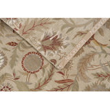 Classic Hand Knotted Wool Floral Area Rug