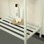 Tablettes de salle de bain autoportantes 24 po sans lavabo 24 po