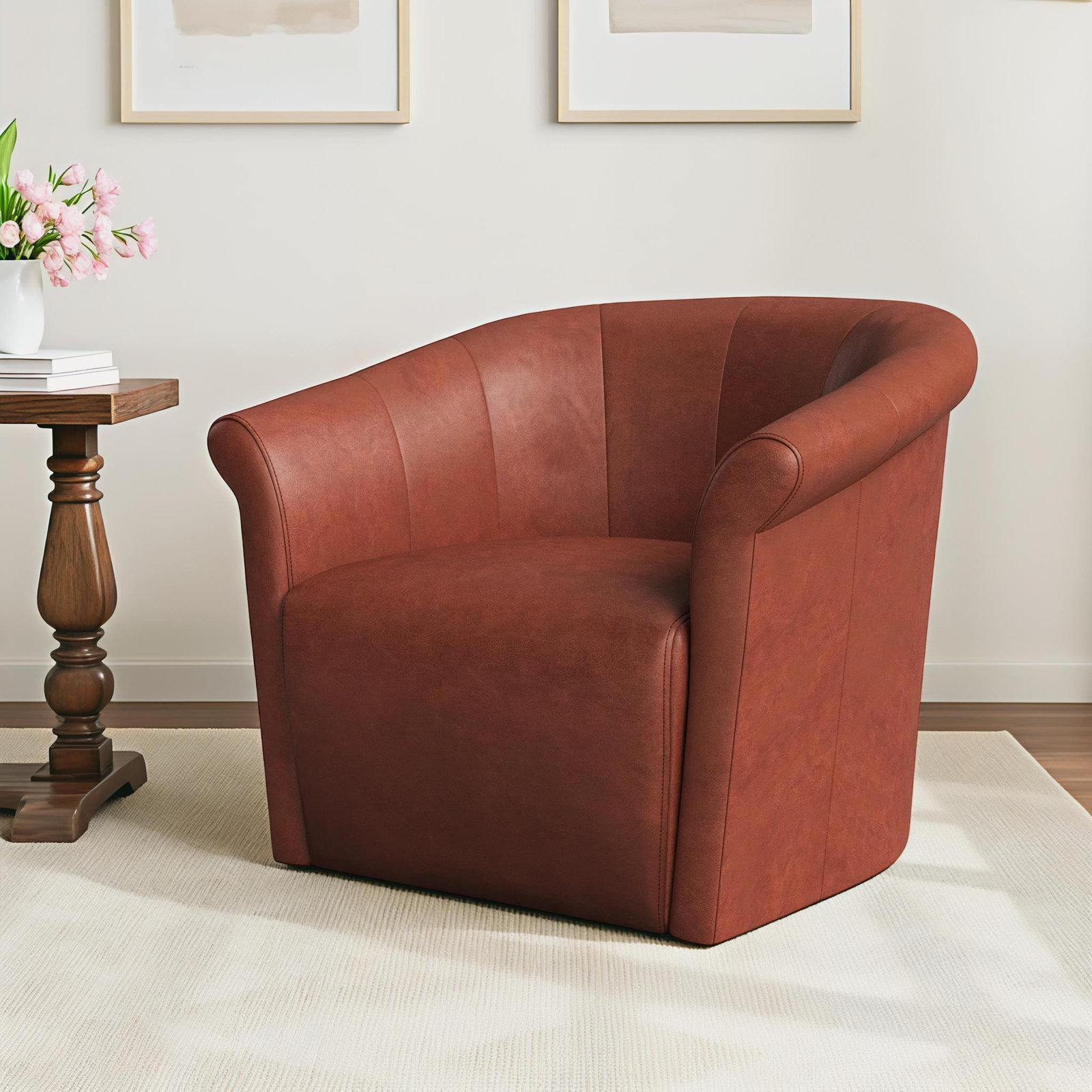 Swivel Club Chair