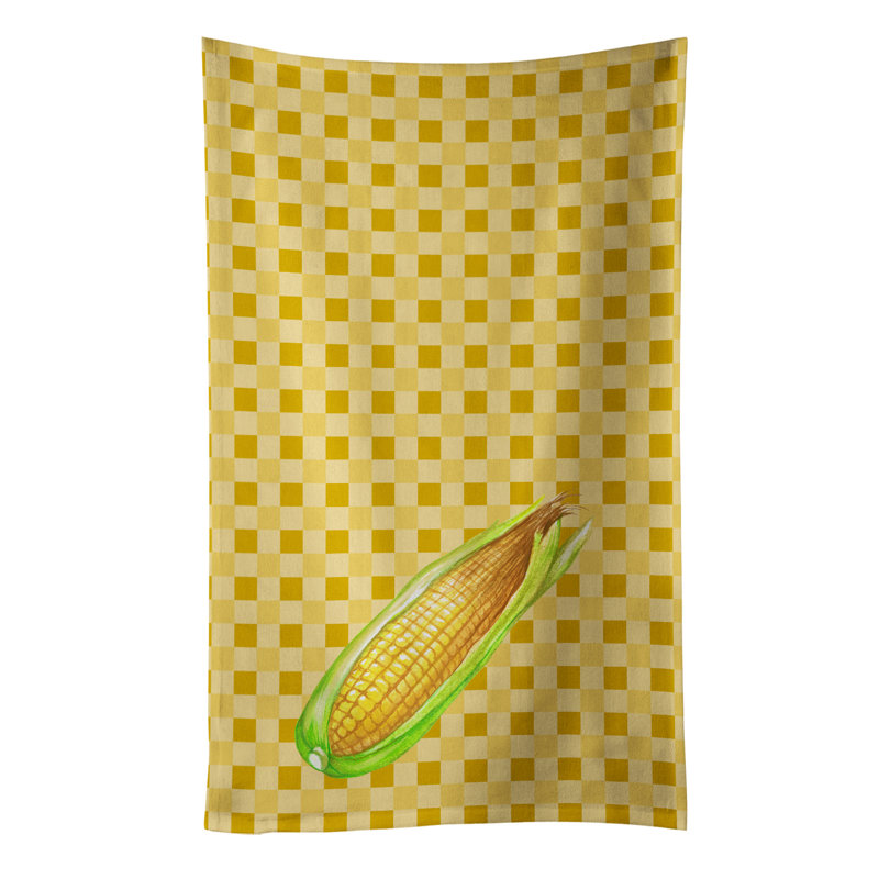 Chiffons de maïs sur basketweave