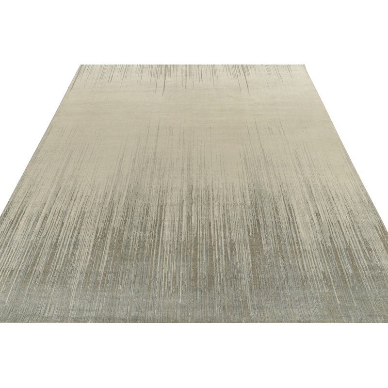 Wool Abstract Area Rug