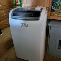 Sold at Auction: BLACK+DECKER BPACT08WT PORTABLE AIR CONDITIONER WITH  REMOTE CONTROL, 5,000 BTU DOE (8,000 BTU ASHRAE), COOLS UP TO 150 SQUARE  FEET, WHITE