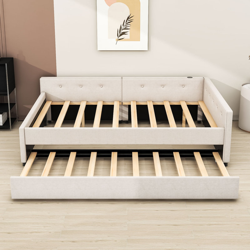 Bertrad Upholstered Platform Bed, Full