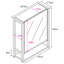 Adedoyin Mirrored Bathroom Cabinets and 2